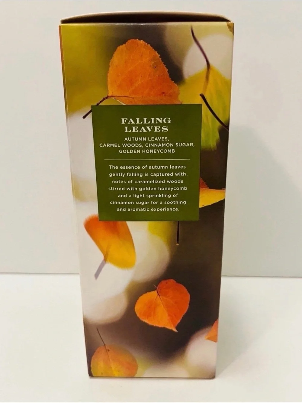 Homeworx Slatkin & Co. Falling Leaves Reed Diffuser Infused with Essential Oils